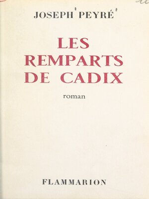 cover image of Les remparts de Cadix